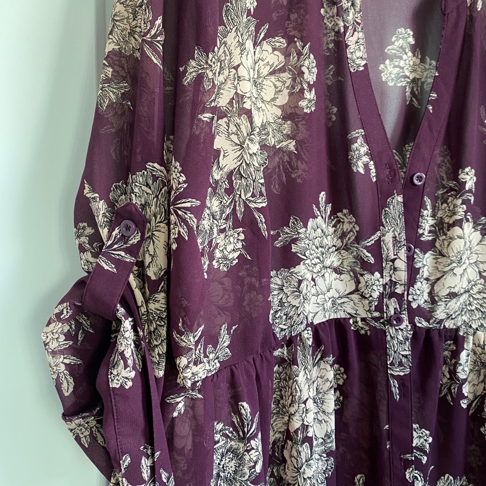 Torrid Sheer Kimono